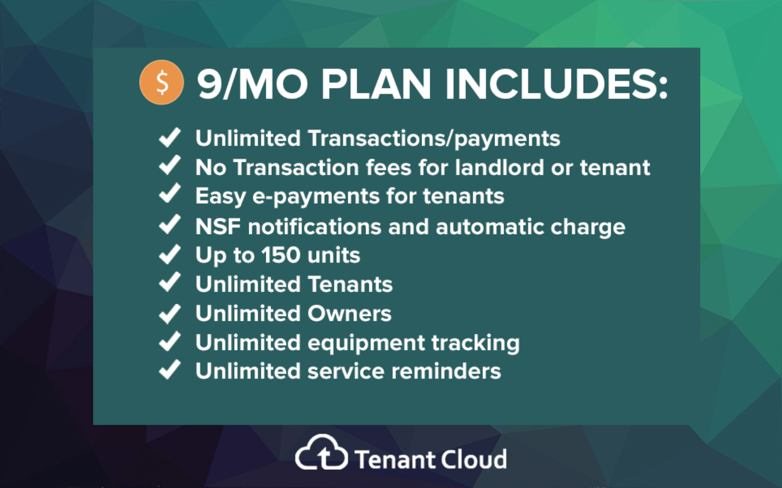 TenantCloud basic subscription plan